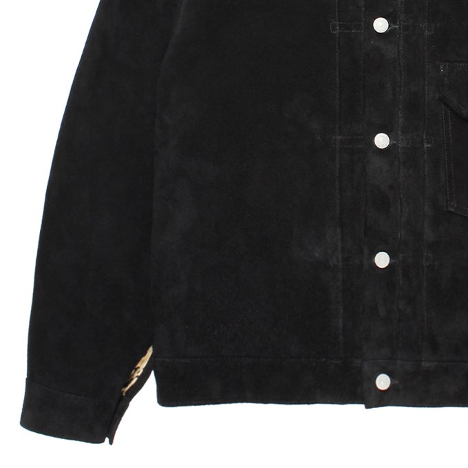 WACKO MARIA SUEDE LEATHER TRUCKER JACKET ( TYPE-2 ) | LOCKSTOCK/STLIKE
