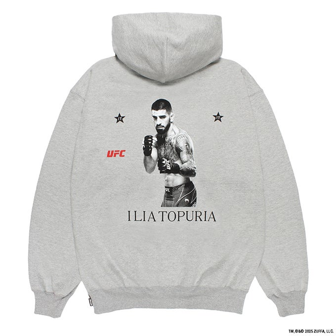 WACKO MARIA UFC / HEAVY WEIGHT FULL ZIP HOODED SWEAT SHIRT ( TYPE