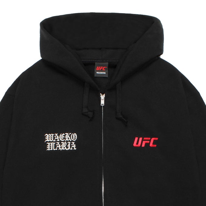 WACKO MARIA UFC / HEAVY WEIGHT FULL ZIP HOODED SWEAT SHIRT ( TYPE