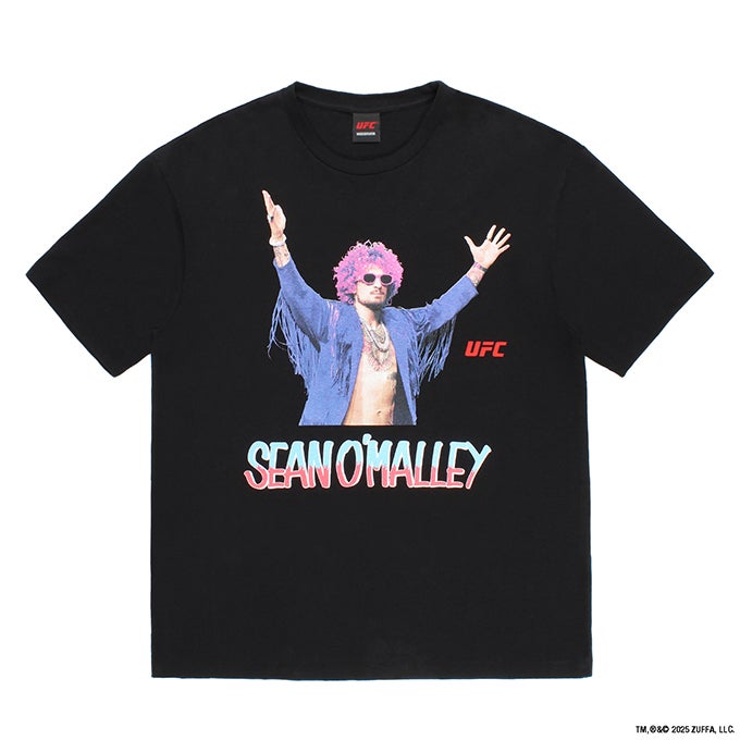 WACKO MARIA UFC / WASHED HEAVY WEIGHT CREW NECK T-SHIRT ( TYPE-4