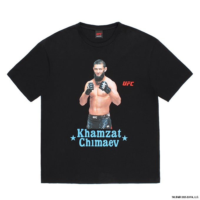 WACKO MARIA UFC / WASHED HEAVY WEIGHT CREW NECK T-SHIRT ( TYPE-3