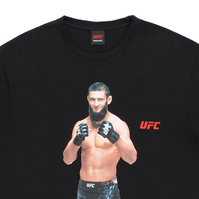WACKO MARIA UFC / WASHED HEAVY WEIGHT CREW NECK T-SHIRT ( TYPE-3