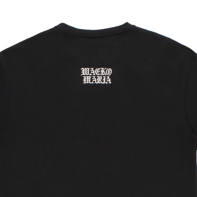 WACKO MARIA UFC / WASHED HEAVY WEIGHT CREW NECK T-SHIRT ( TYPE-3