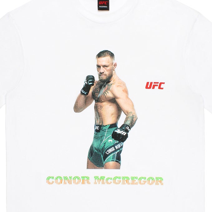 WACKO MARIA UFC / WASHED HEAVY WEIGHT CREW NECK T-SHIRT ( TYPE-2