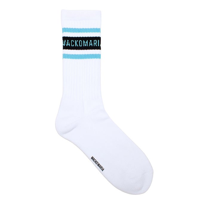 WACKO MARIA LOGO JACQUARD SOCKS ( TYPE-2 ) | LOCKSTOCK/STLIKE