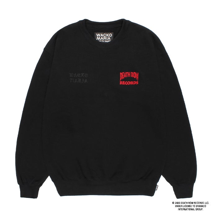 トップス WACKO MARIA DEATH ROW RECORDS 25AW L WACKO MARIA (ワコマリア)】 DEATH ROW RECORDS スウェット│WACKO