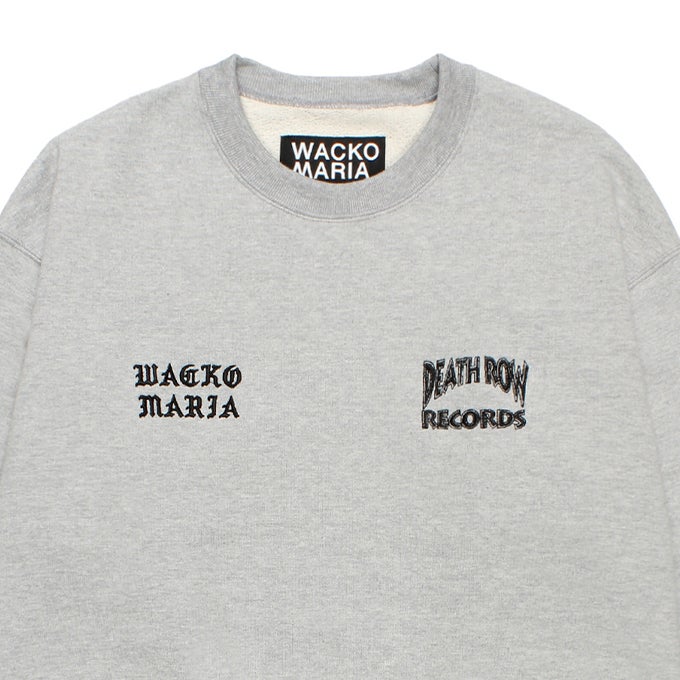 WACKO MARIA DEATH ROW RECORDS / HEAVY WEIGHT CREW NECK SWEAT SHIRT