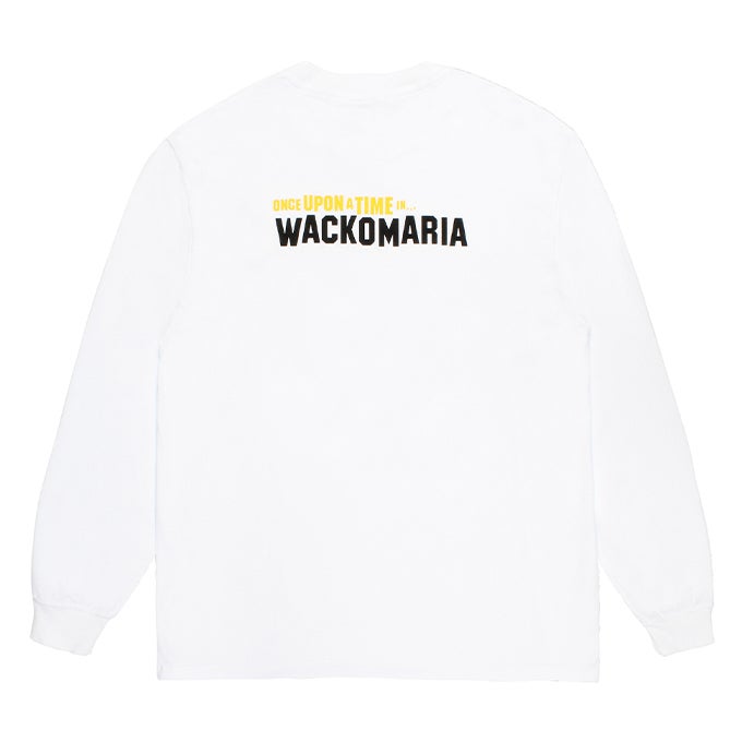 WACKO MARIA WASHED HEAVY WEIGHT CREW NECK LONG SLEEVE T-SHIRT