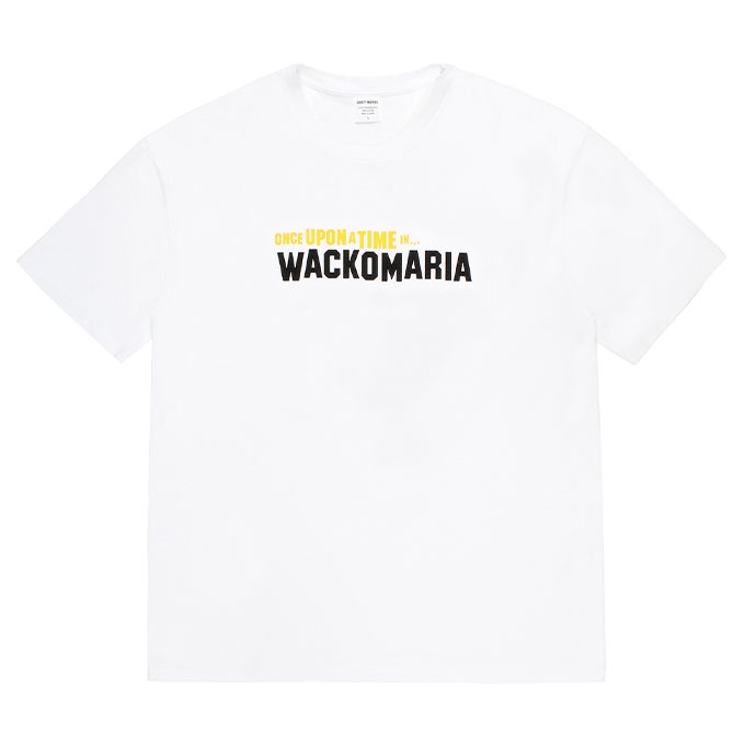 WACKO MARIA WASHED HEAVY WEIGHT CREW NECK T-SHIRT ( TYPE-5