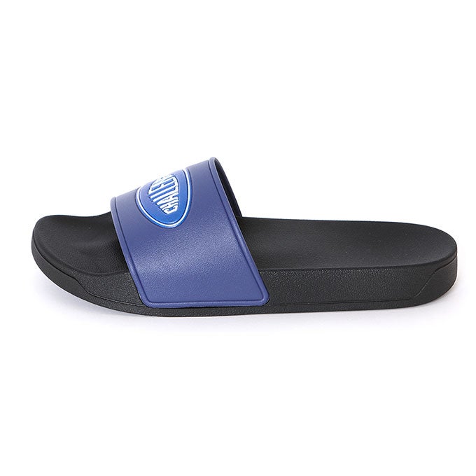 CHALLENGER LOGO SANDALS チャレンジャー ロゴ サンダル CHALLENGER/LOGO SANDALS（NAVY/BLACK）［ロゴサンダル-26春夏］ - JONAS
