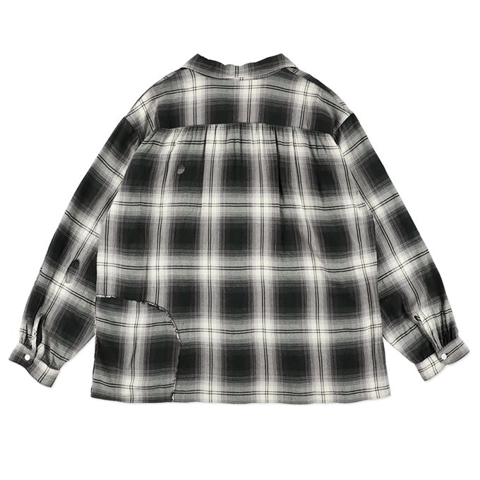 BOWWOW REMADE RAYON PLAID SHIRT AGED | LOCKSTOCK/STLIKE