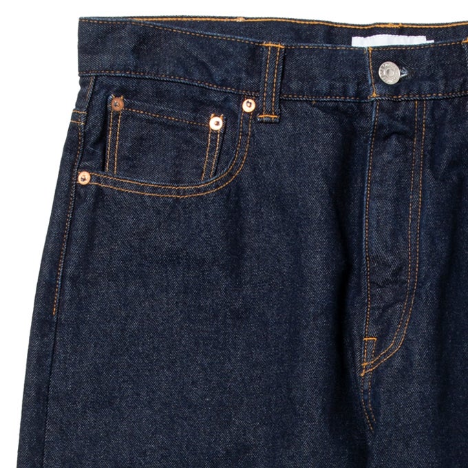 COOTIE PRODUCTIONS 12.5oz DENIM 5 POCKET SQUARE LEG PANTS