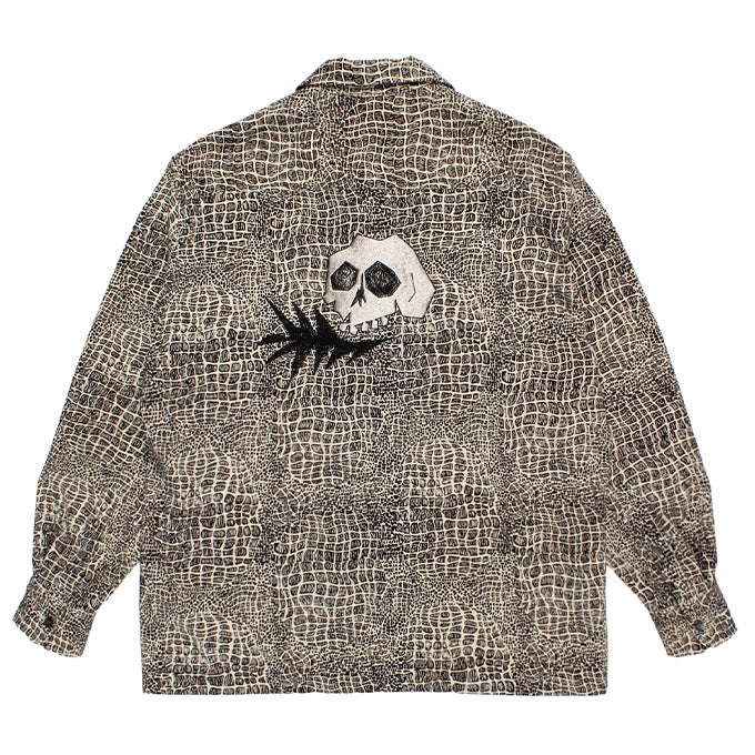 WACKO MARIA ワコマリア　リバーシブル　WOLF'S HEAD WACKO MARIA WOLF'S HEAD / CORDUROY 50'S OPEN COLLAR SHIRT L/S