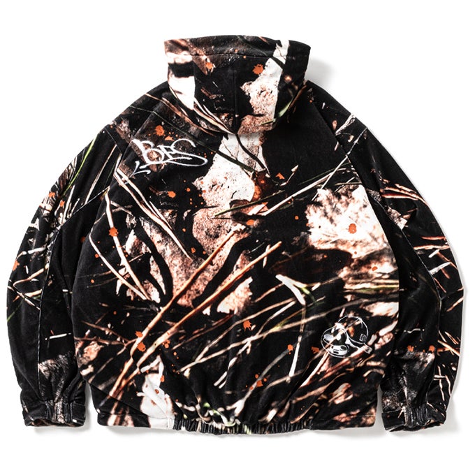 TIGHTBOOTH PRODUCTION TACTICAL VELOUR CAMO JKT （TIGHTBOOTH x BES