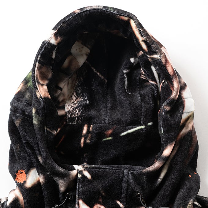TIGHTBOOTH PRODUCTION TACTICAL VELOUR CAMO JKT （TIGHTBOOTH x BES