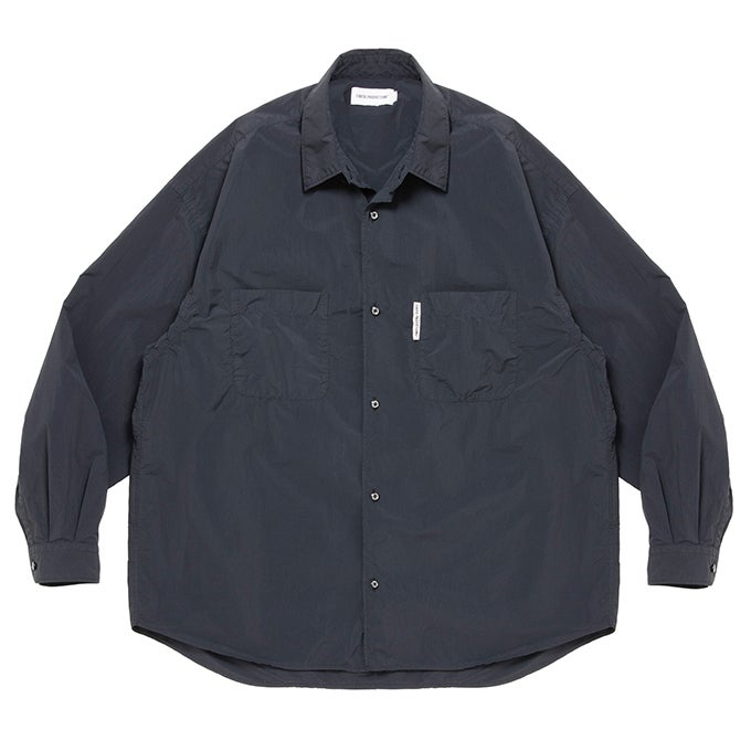 COOTIE PRODUCTIONS GARMENT DYED NYLON L/S SHIRT | LOCKSTOCK/STLIKE