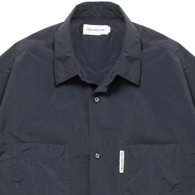 COOTIE PRODUCTIONS GARMENT DYED NYLON L/S SHIRT | LOCKSTOCK/STLIKE