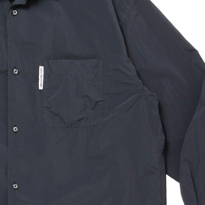 COOTIE PRODUCTIONS GARMENT DYED NYLON L/S SHIRT | LOCKSTOCK/STLIKE