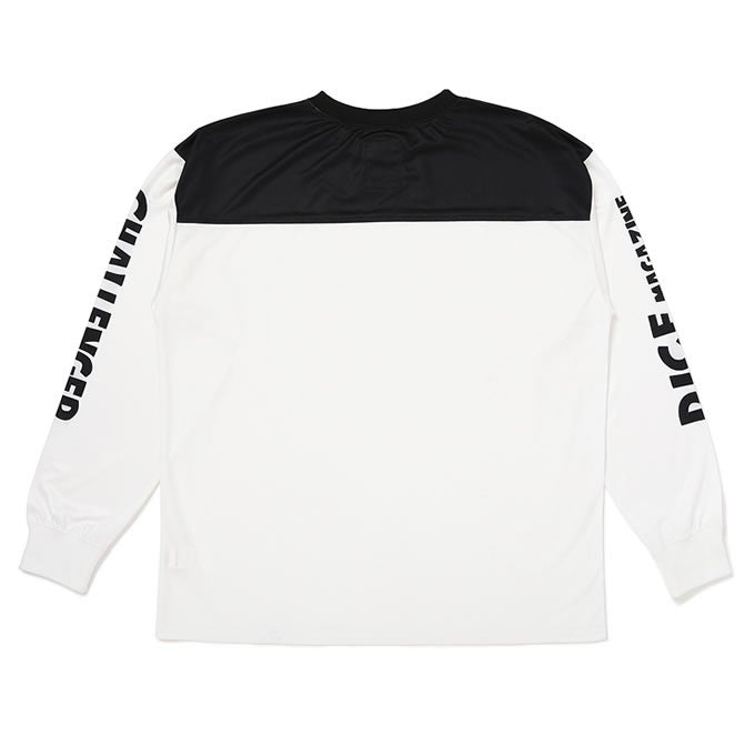 CHALLENGER　L/S RECORDS TEE　WHITE CHALLENGER L/S DRY DICE TEE | LOCKSTOCK/STLIKE