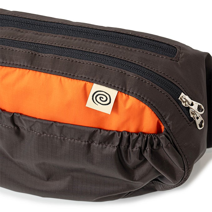 SOL Nylon Two-tone Waist Bag BROWN ブラウン SOL/soonerorlater Nylon Two-tone Waist Bag | LOCKSTOCK/STLIKE