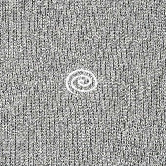 SOL/soonerorlater Waffle Crewneck Cardigan | LOCKSTOCK/STLIKE