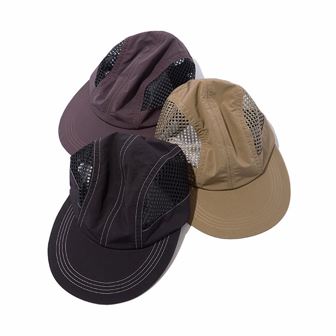 DIASPORA SKATEBOARDS Side Mesh Long Bill Cap | LOCKSTOCK/STLIKE