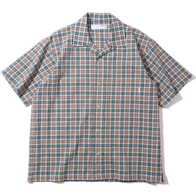 DIASPORA SKATEBOARDS Seersucker Montara Shirt | LOCKSTOCK/STLIKE