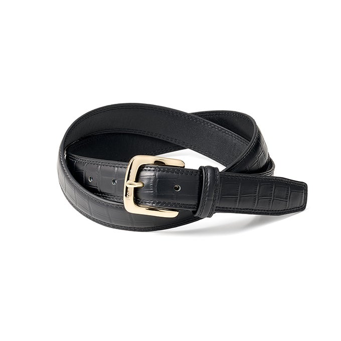FTC CROC LEATHER BELT | LOCKSTOCK/STLIKE
