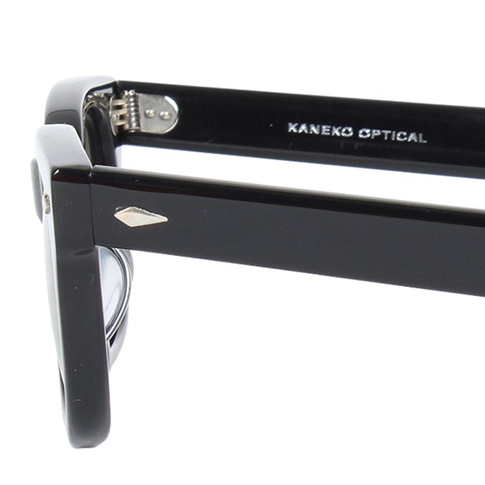 美品 WACKO MARIA × 金子眼鏡 ワコマリア カネコガンキョウ サングラス GLASSES TYPE-1 日本製 ブラック 黒  54000349 WACKO MARIA - 美品 WACKO MARIA × 金子眼鏡 ワコマリア カネコガン