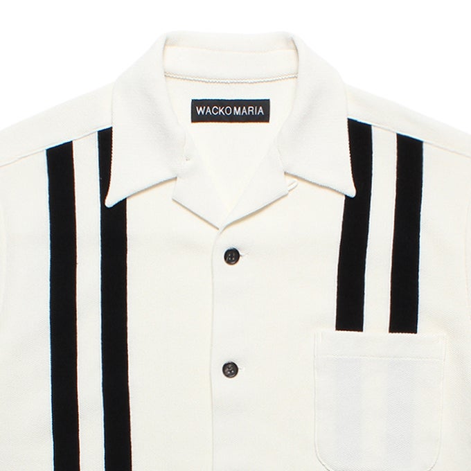 専用　wackomaria OPEN COLLAR SHIRT WACKO MARIA KNIT OPEN COLLAR SHIRT ( TYPE-1 ) | LOCKSTOCK/STLIKE