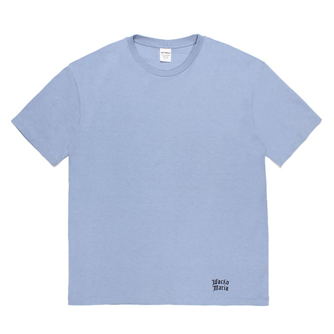 WACKO MARIA WASHED HEAVY WEIGHT CREW NECK T-SHIRT ( TYPE-1