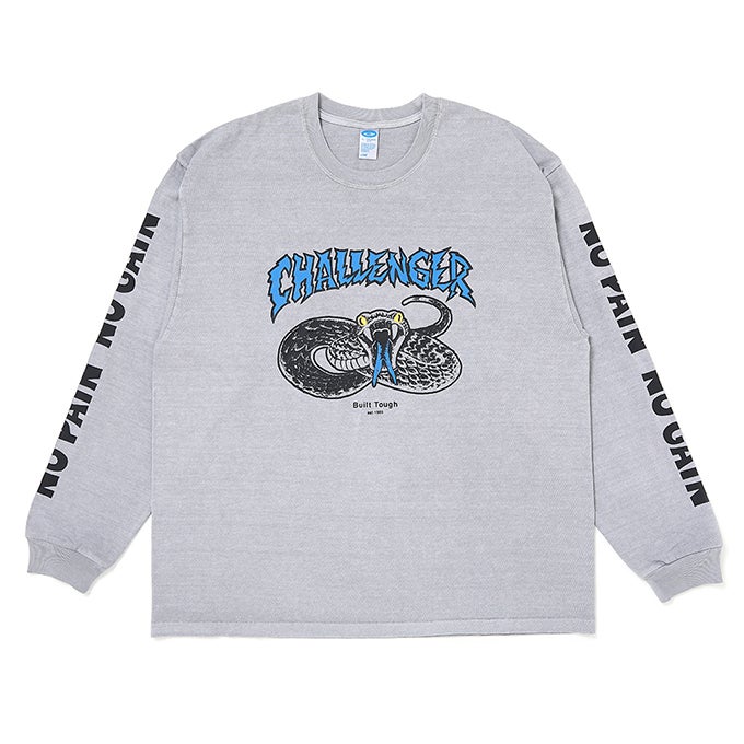 CHALLENGER L/S PIGMENT SNAKE TEE | LOCKSTOCK/STLIKE