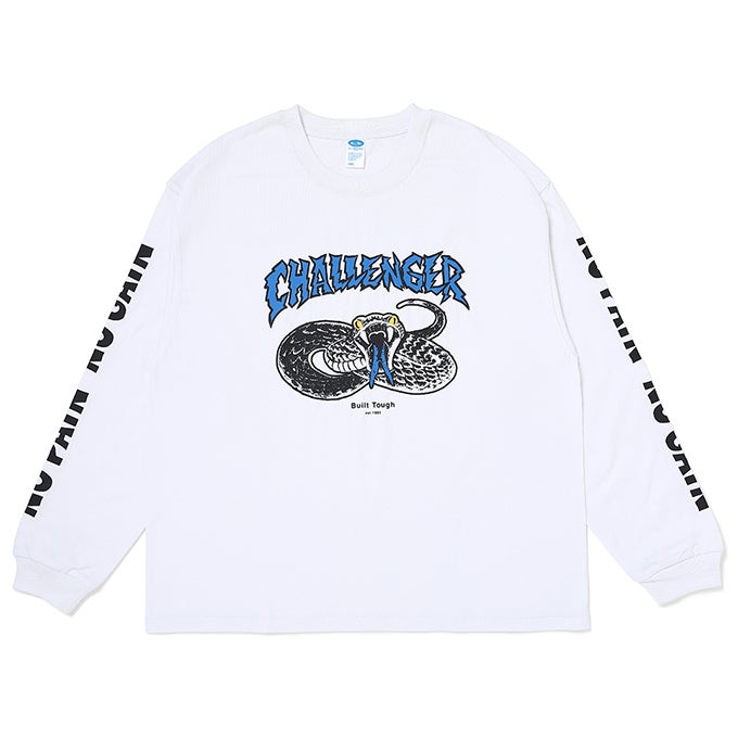 CHALLENGER L/S PIGMENT SNAKE TEE | LOCKSTOCK/STLIKE
