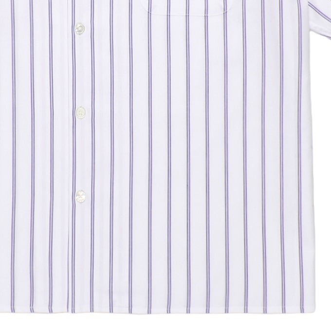 WACKO MARIA BEZ TEKSTIL / STRIPED OPEN COLLAR SHIRT | LOCKSTOCK/STLIKE