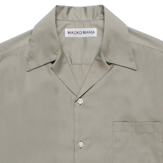 WACKO MARIA SOKTAS / OPEN COLLAR SHIRT ( TYPE-2 ) | LOCKSTOCK/STLIKE