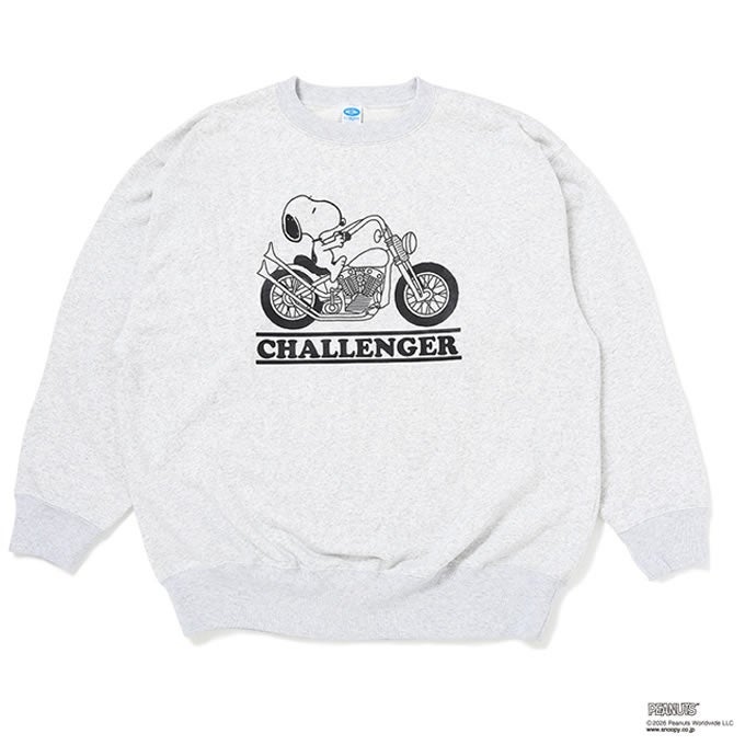 チャレンジャー　CHALLENGER SNOOPY C/N SWEAT CHALLENGER SNOOPY C/N SWEAT | LOCKSTOCK/STLIKE