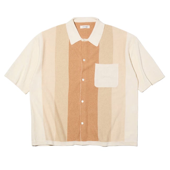 RADIALL TONE - REGULAR COLLARED SWEATER S/S | LOCKSTOCK/STLIKE