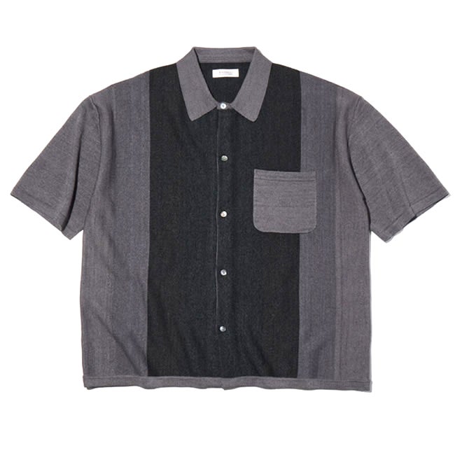 RADIALL TONE - REGULAR COLLARED SWEATER S/S | LOCKSTOCK/STLIKE