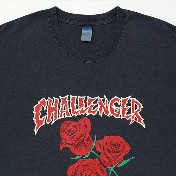CHALLENGER PIGMENT ROSE TEE | LOCKSTOCK/STLIKE