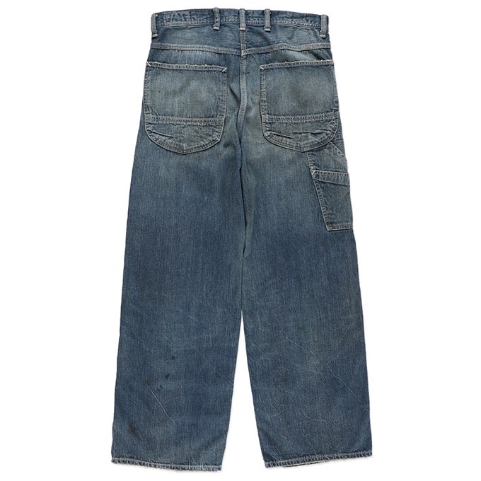 BOWWOW HERITAGE DENIM PAINTER PANTS AGED | LOCKSTOCK/STLIKE