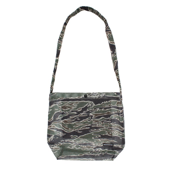 WACKO MARIA SPEAK EASY / TIGER CAMO MESH SHOULDER BAG | LOCKSTOCK