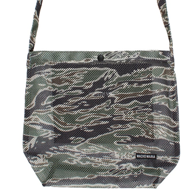 WACKO MARIA SPEAK EASY / TIGER CAMO MESH SHOULDER BAG | LOCKSTOCK