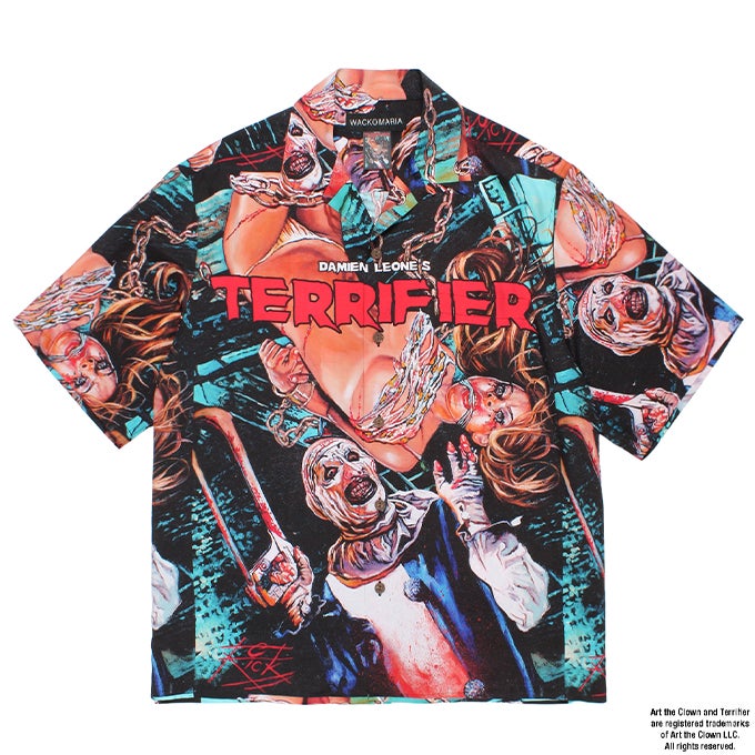 WACKO MARIA TERRIFIER / S/S HAWAIIAN SHIRT ( TYPE-1 ) | LOCKSTOCK