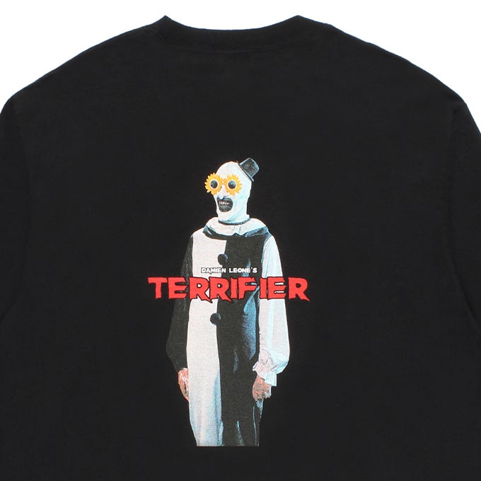 WACKO MARIA TERRIFIER / WASHED HEAVY WEIGHT CREW NECK LONG SLEEVE