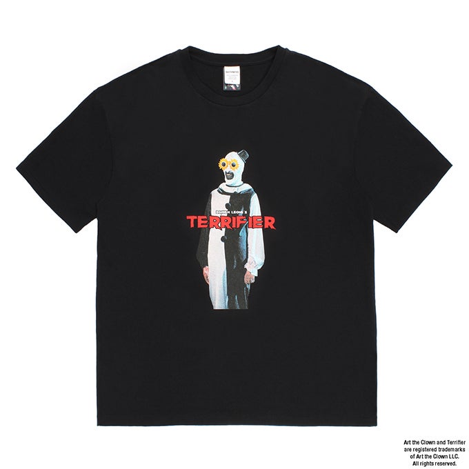 WACKO MARIA TERRIFIER / WASHED HEAVY WEIGHT CREW NECK T-SHIRT