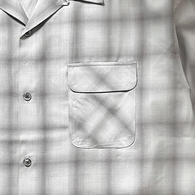 EXODUS RAYON OMBRE CHECK L/S SHIRT | LOCKSTOCK/STLIKE