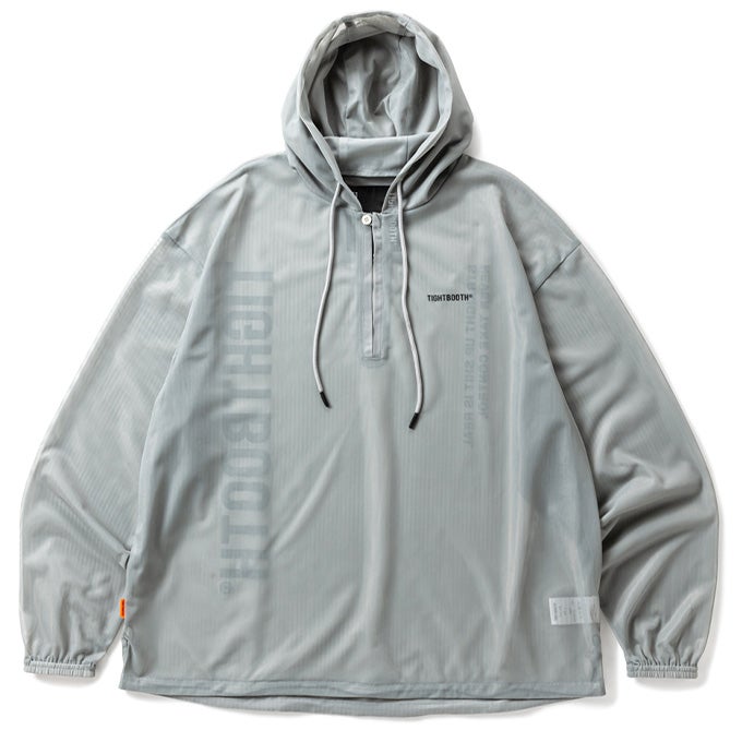TIGHTBOOTH PRODUCTION LABEL LOGO SHEER PARKA | LOCKSTOCK/STLIKE