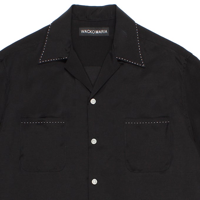 WACKO MARIA 50'S OPEN COLLAR SHIRT ( TYPE-3 ) | LOCKSTOCK/STLIKE