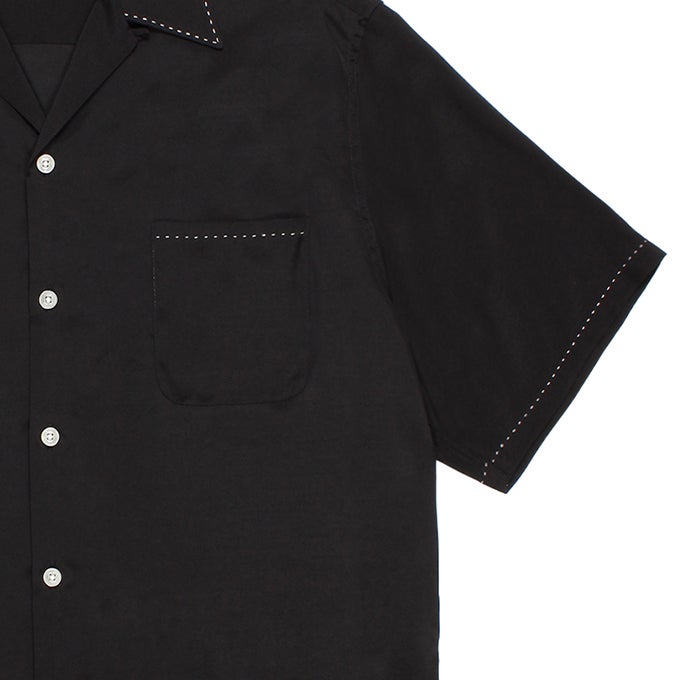 WACKO MARIA 50'S OPEN COLLAR SHIRT ( TYPE-3 ) | LOCKSTOCK/STLIKE