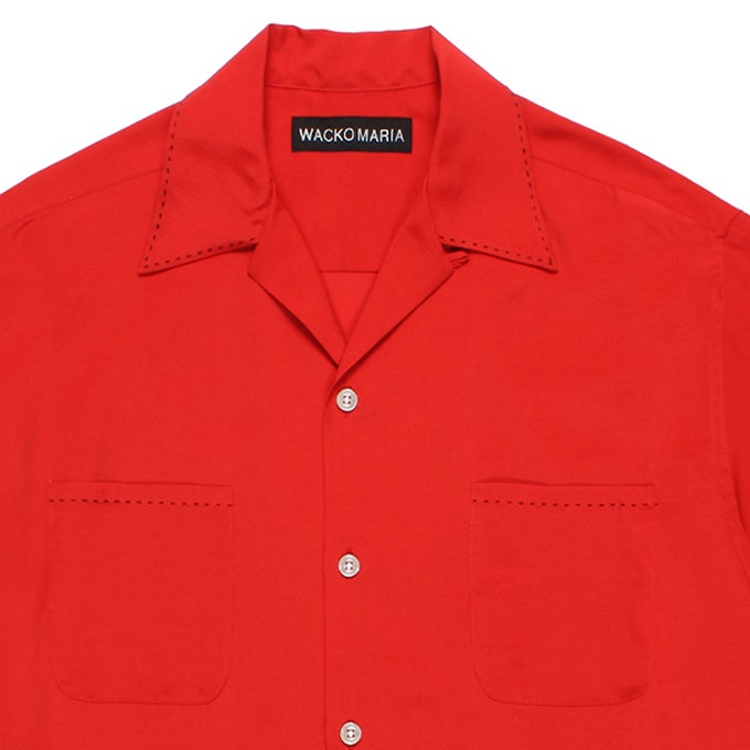 WACKO MARIA 50'S OPEN COLLAR SHIRT ( TYPE-3 ) | LOCKSTOCK/STLIKE